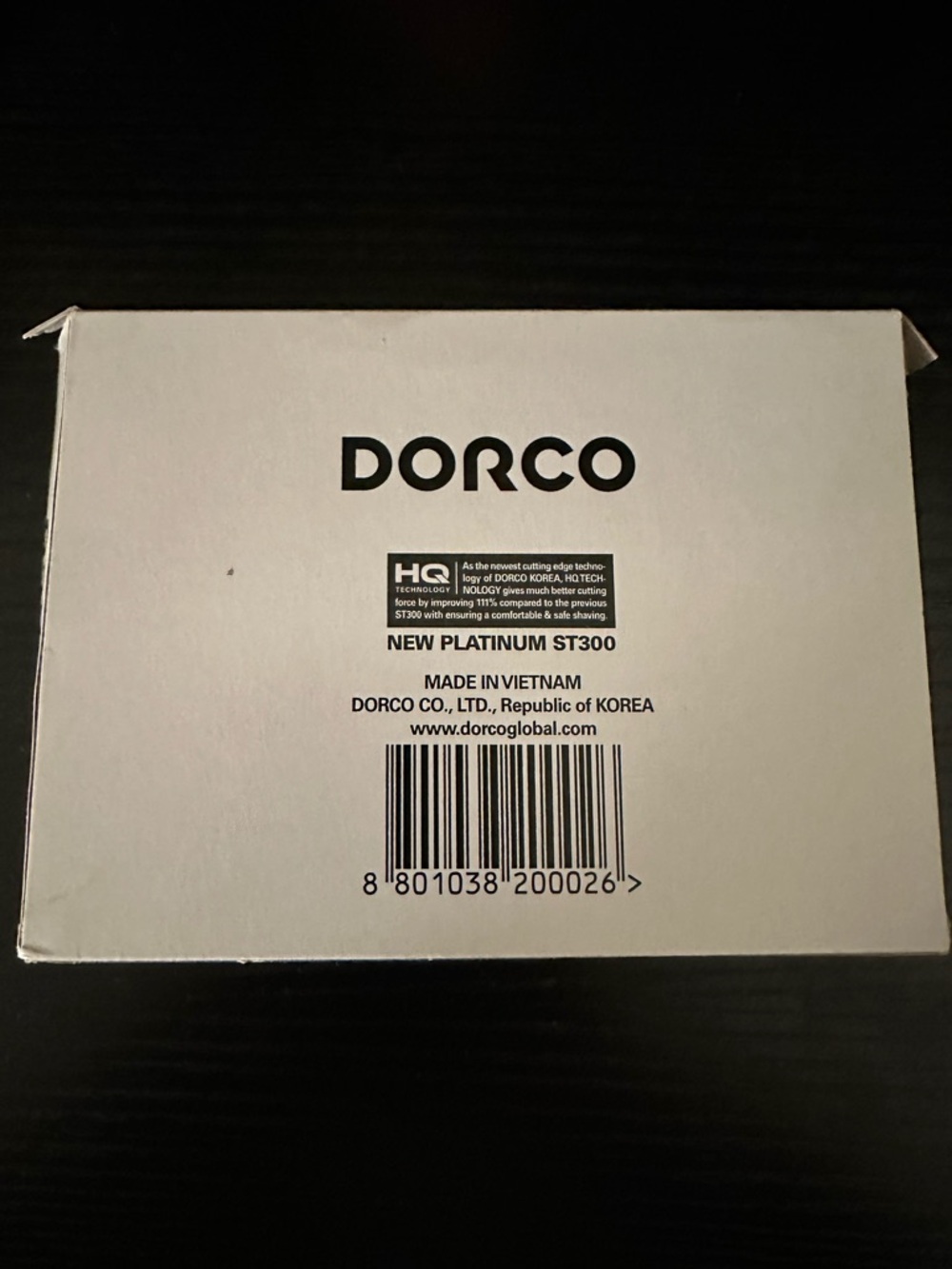 Dorco Stainless Double Edge Razor Blades - Blue/Gray Box - Picture 3 of 5